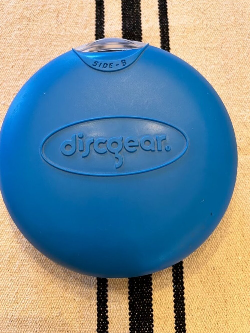 DiscGear 22 Disc CD DVD Game Holder - Blue Hard Shell 2 Side Storage Carry Case